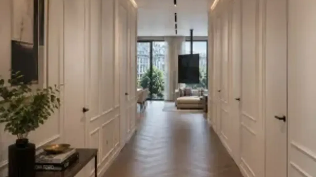 Entrée - Rustic-Style Apartment with Balcony in Milan