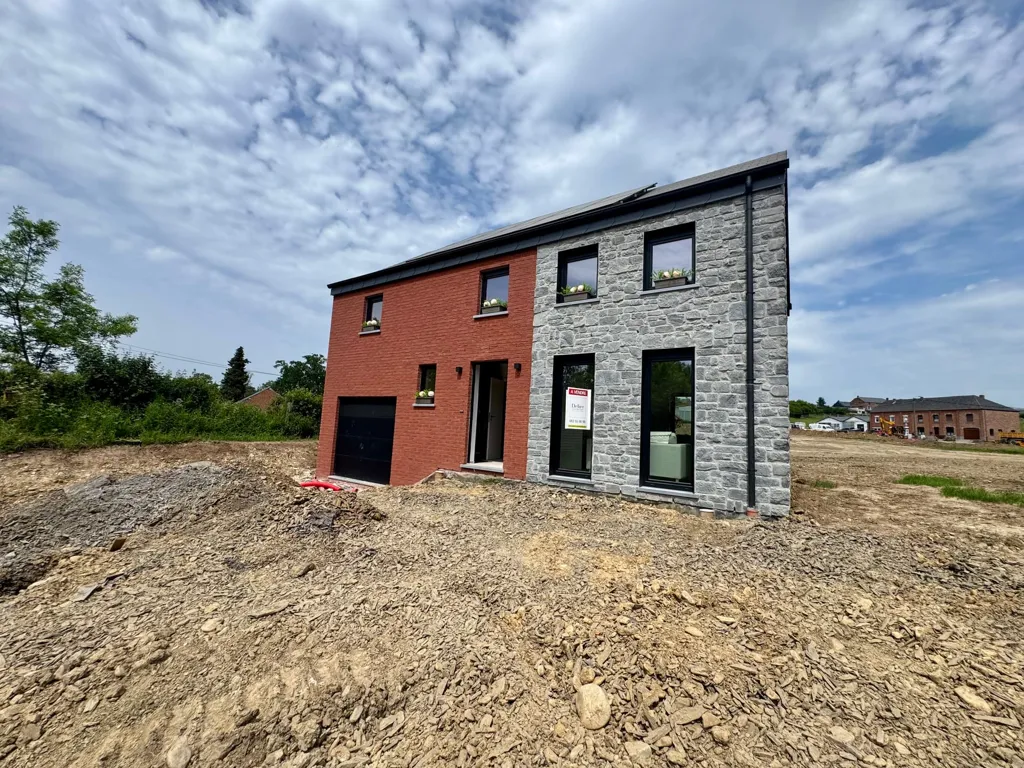 Extérieur - Maison Neuve avec Jardin à Wanlin, Houyet