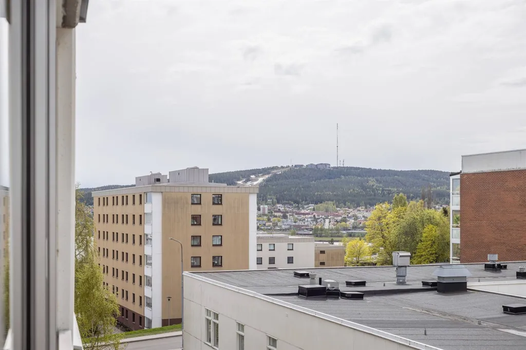 Balcony - Apartment with Balcony in Sundsvall