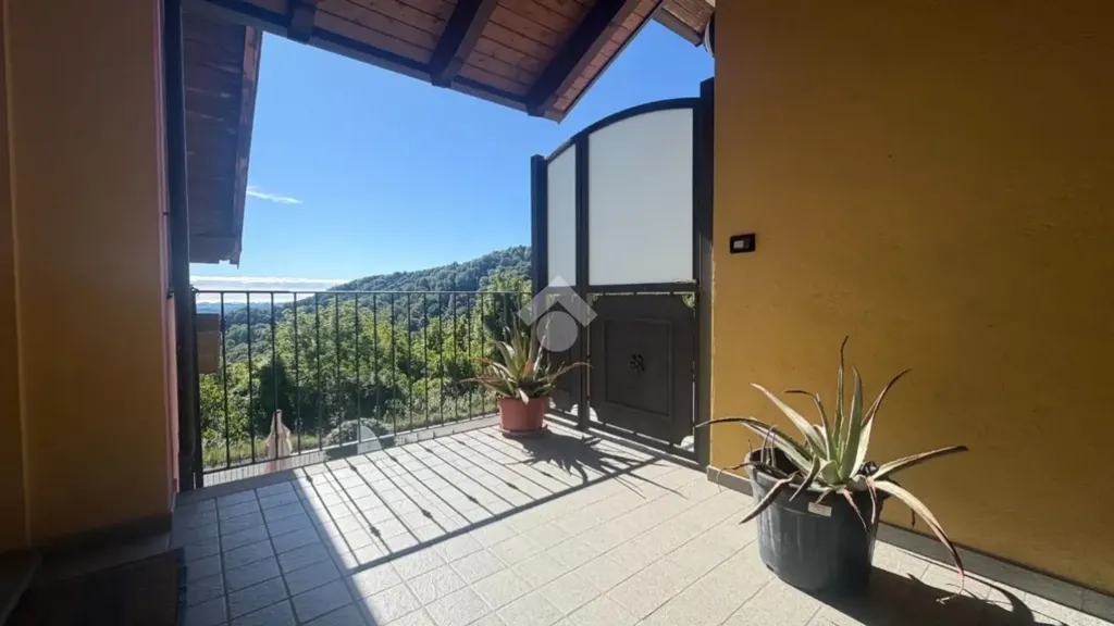Terrasse - Rear-Facing Apartment with Terrace in Castagneto Po