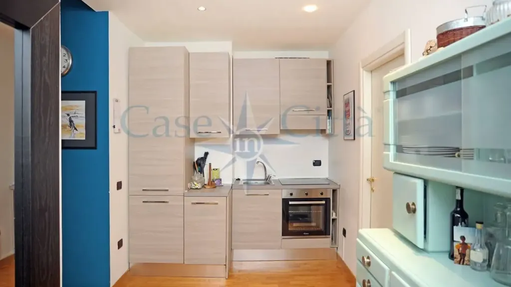 Köök - 2-Bedroom Apartment with Metro Access in Milan