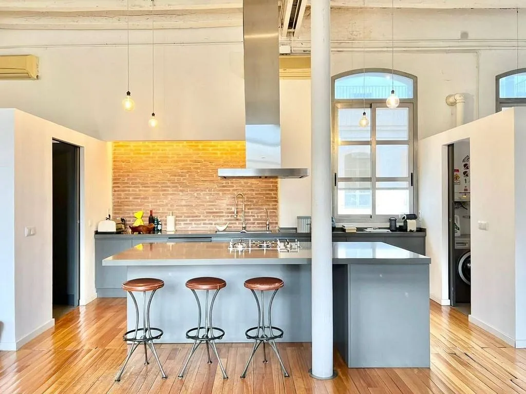 Cuisine - Penthouse with Terrace in La Dreta de L'Eixample