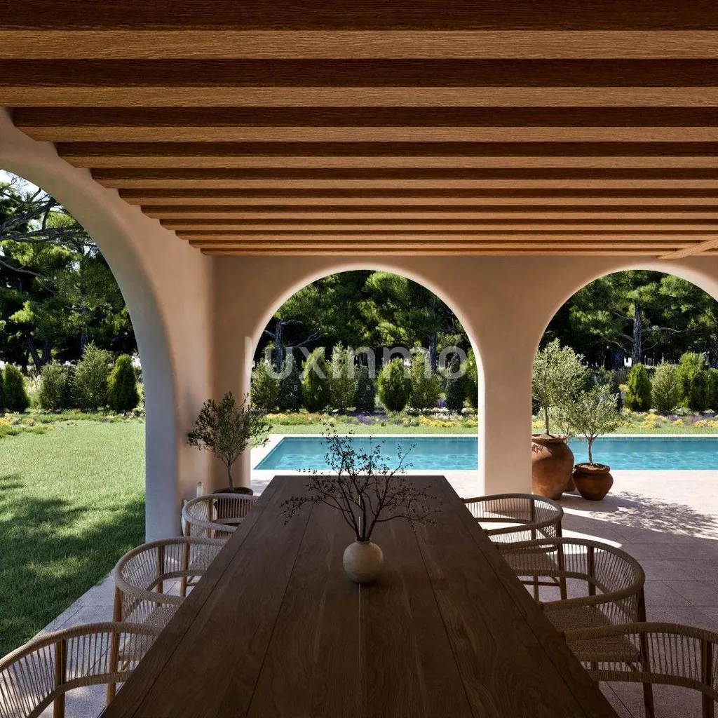 Terrasse - Ibiza Style Villa with Pool in Moraira