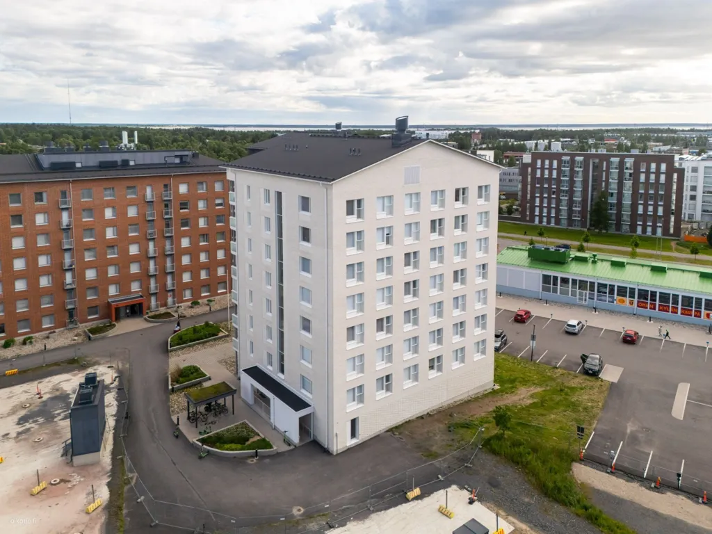 Modern Apartment with Balcony in Oulu
