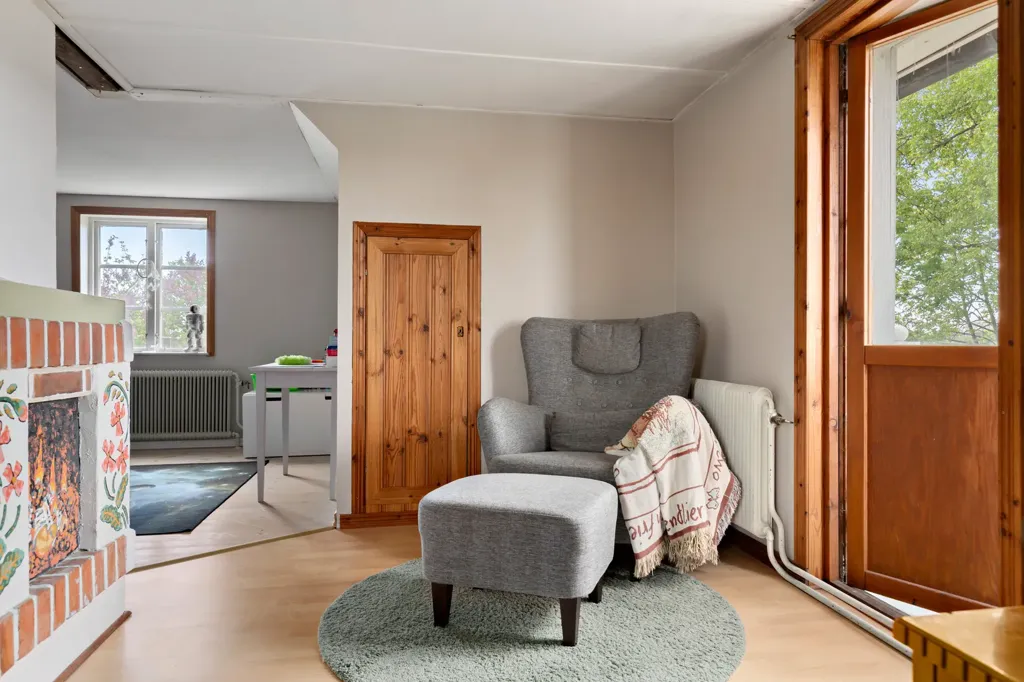 Séjour - Charming 1937 House with Garden in Östra Vram