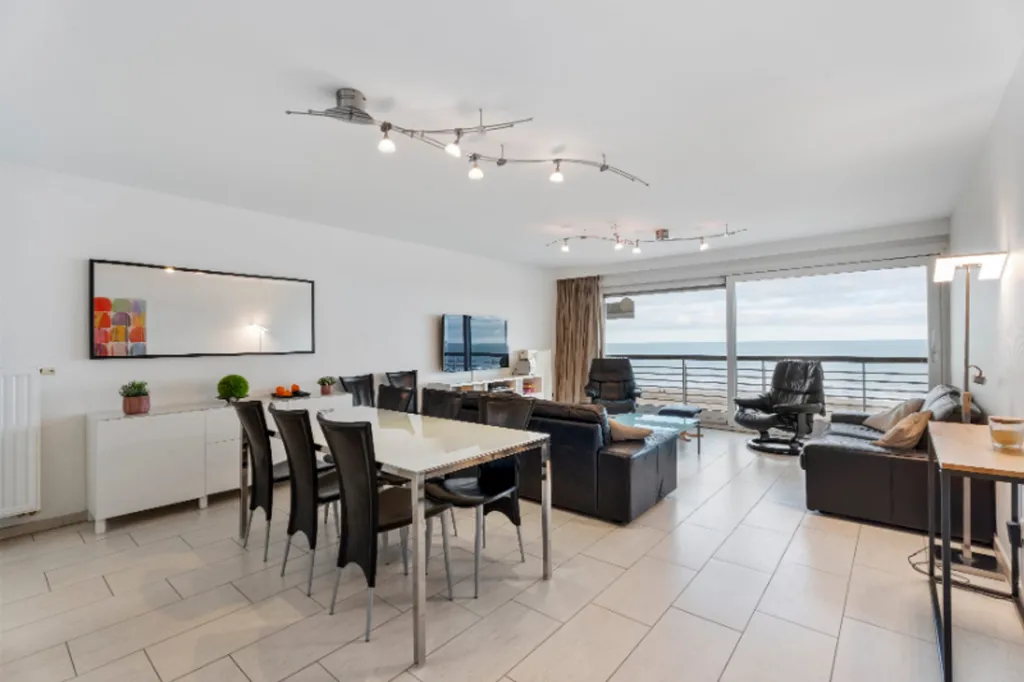 Soggiorno - Light-Filled Apartment with Sea View in Digue Centre