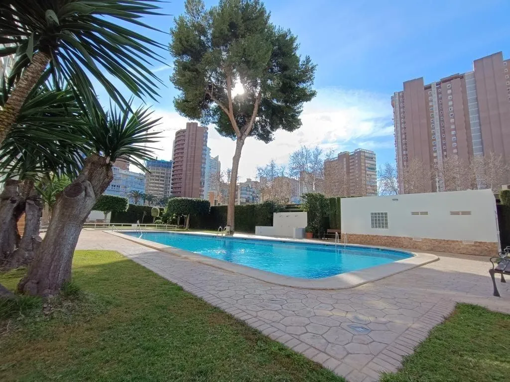 Piscine - Corner Flat with Sea View in Rincón de Loix Llano