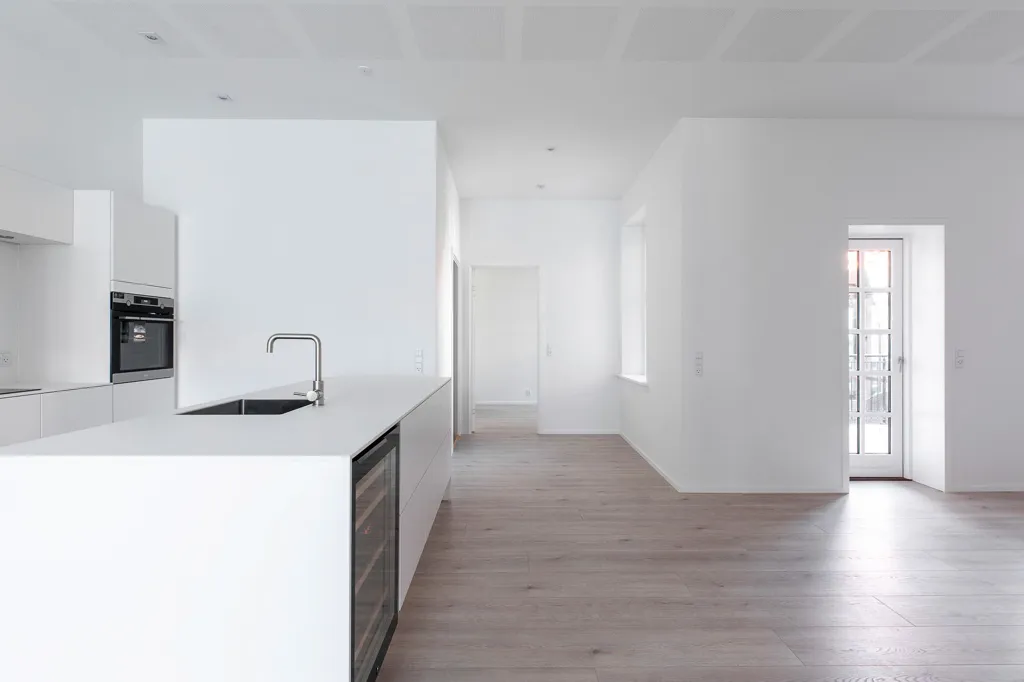 Cucina - Modern Apartment with Terrace on Østergade