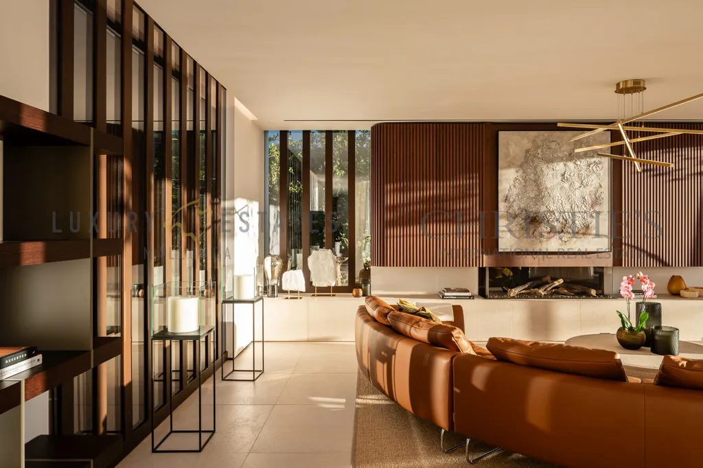 Living Room - Contemporary Villa with Sea Views in Bendinat