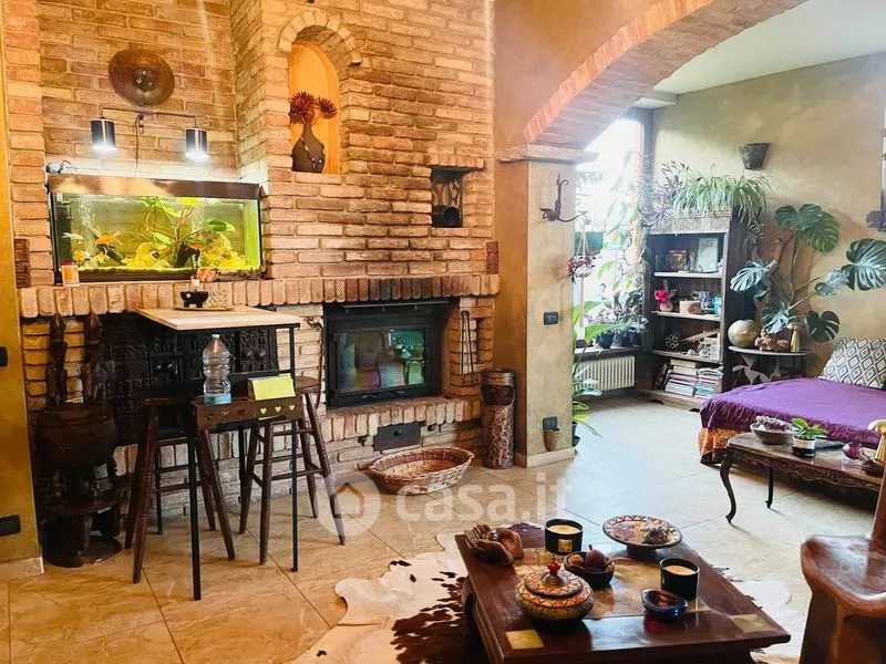 Séjour - Rustic Villa with Garden in Cremona