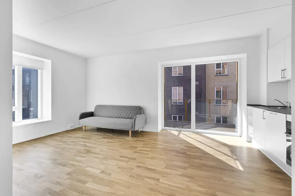 Soggiorno - 2-Bedroom Apartment with Balcony in Odense