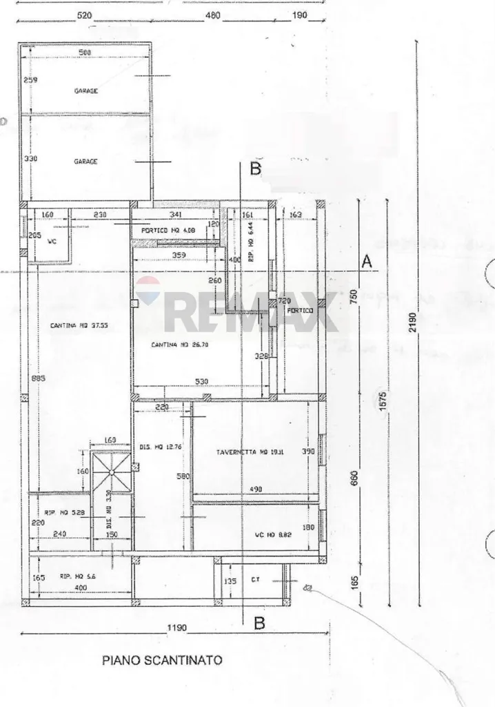 Plaan - Villa with Sea View in Cerasolo, Coriano