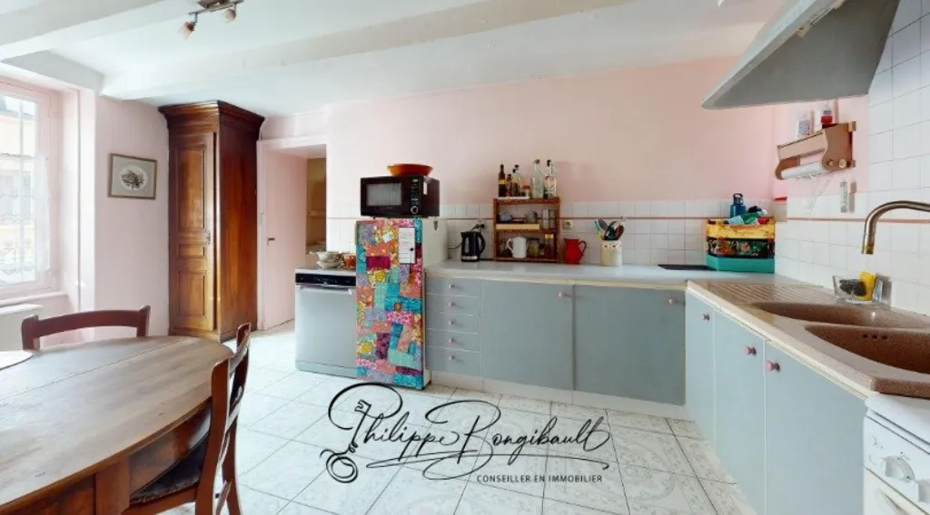 Cuisine - Maison Bourgeoise avec Jardin à Crémieu