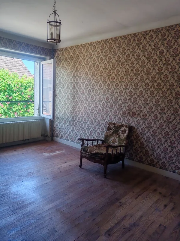 Séjour - Appartement T2 à Rénover à Maurs