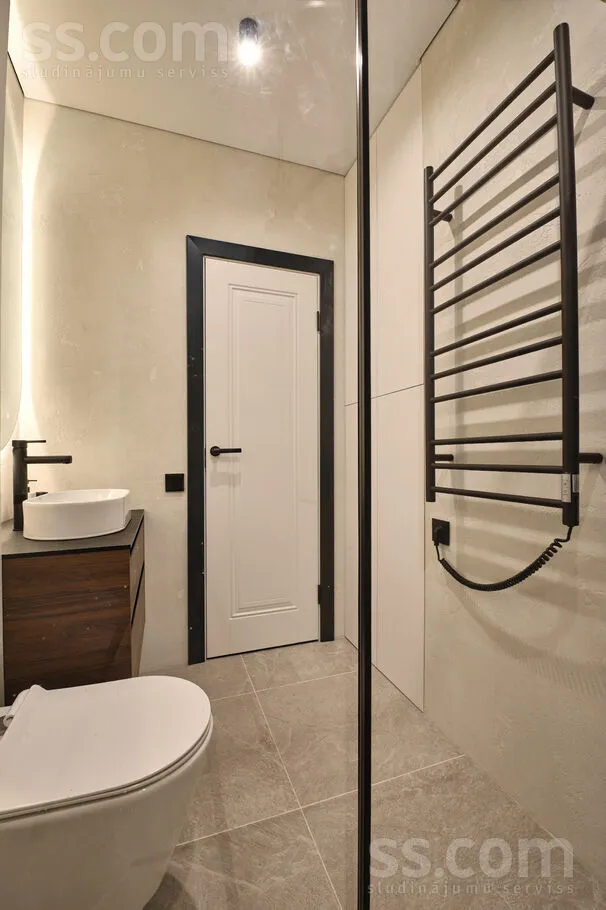 Salles de bain - Two-Bedroom Flat in Jugendstil Building, Riga Centre