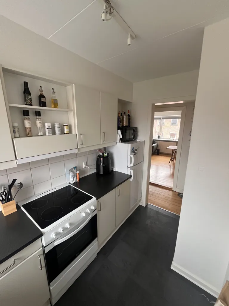 Cucina - 2-Room Apartment with Limfjorden View in Aalborg