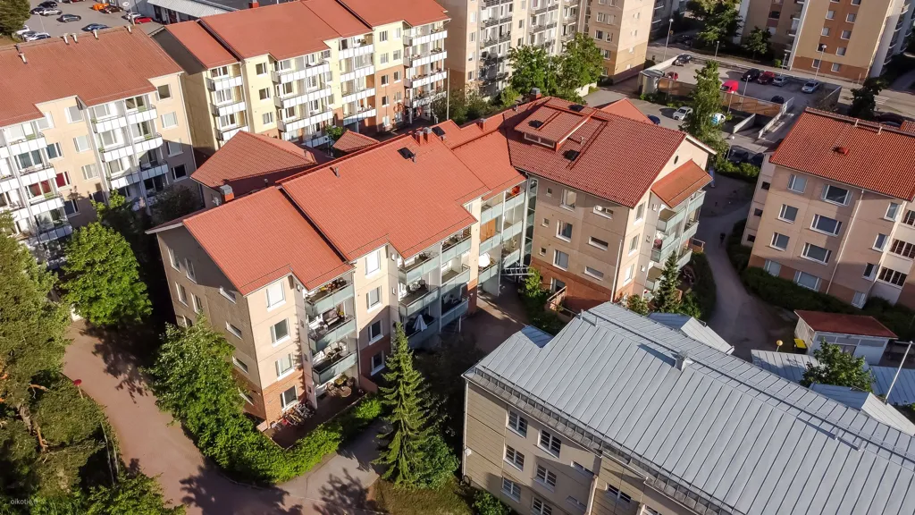 Vue aérienne - Apartment with Sauna in Kerava Centre