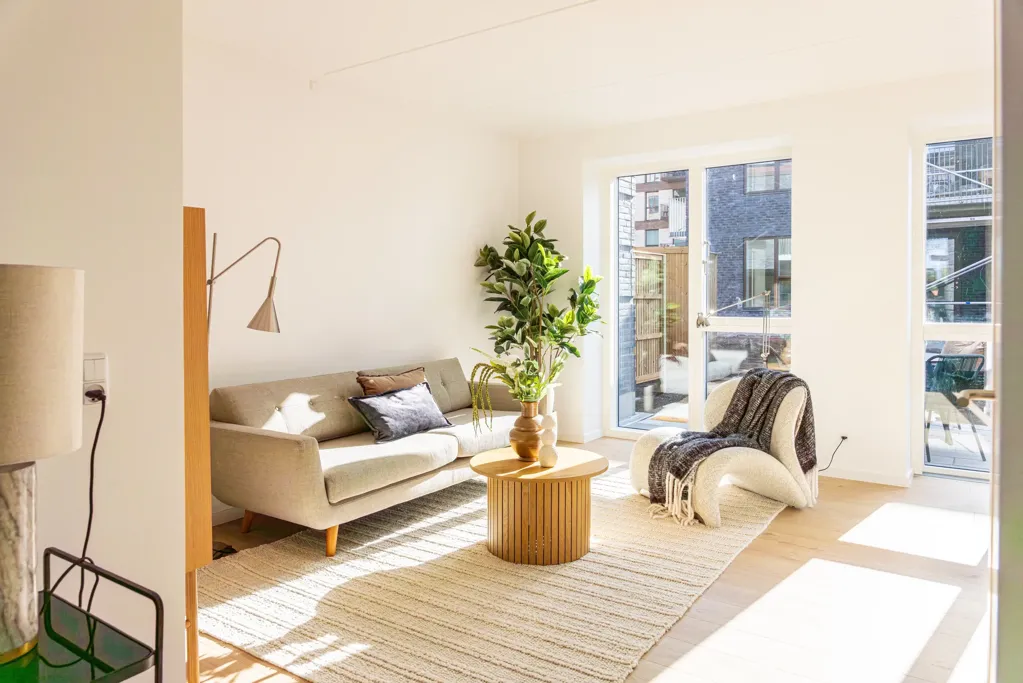 Elutuba - Four-Room Apartment in Taastrup