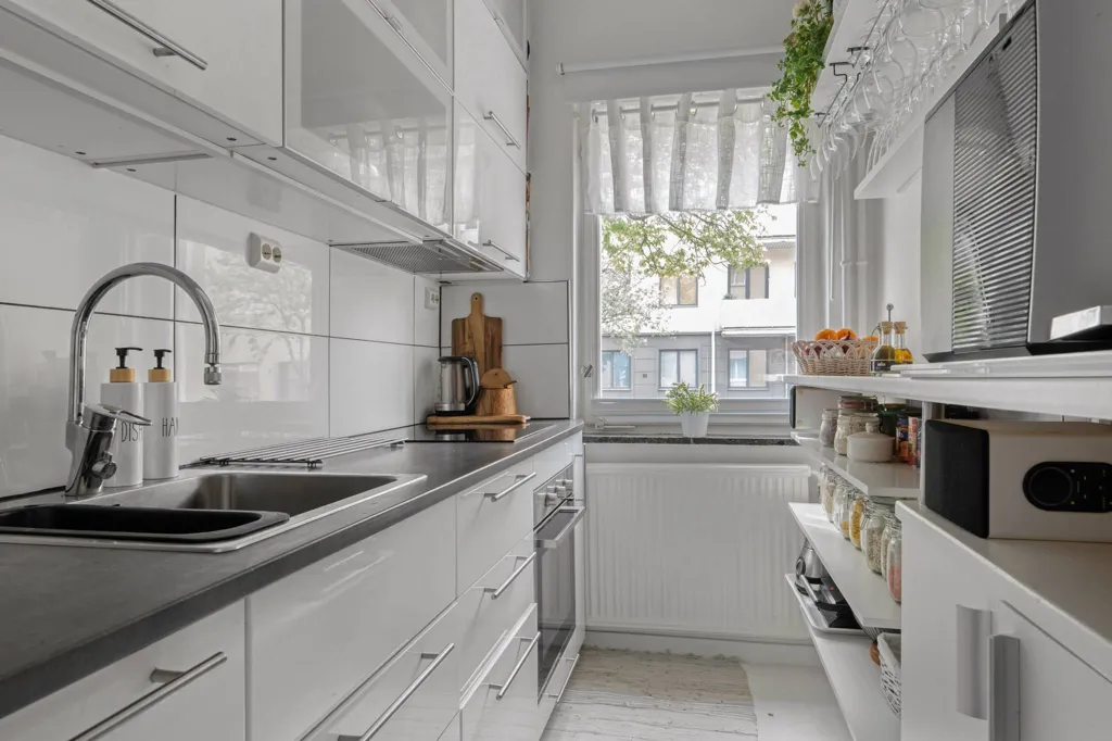 Kitchen - Apartment with Parking in Södertälje