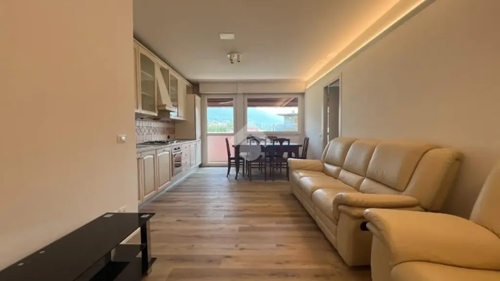 Living Room - Student-Friendly Apartment with Balcony in Trento
