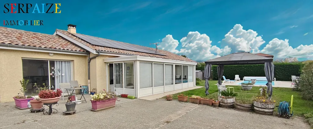 Terrace - Detached House with Pool in Limony