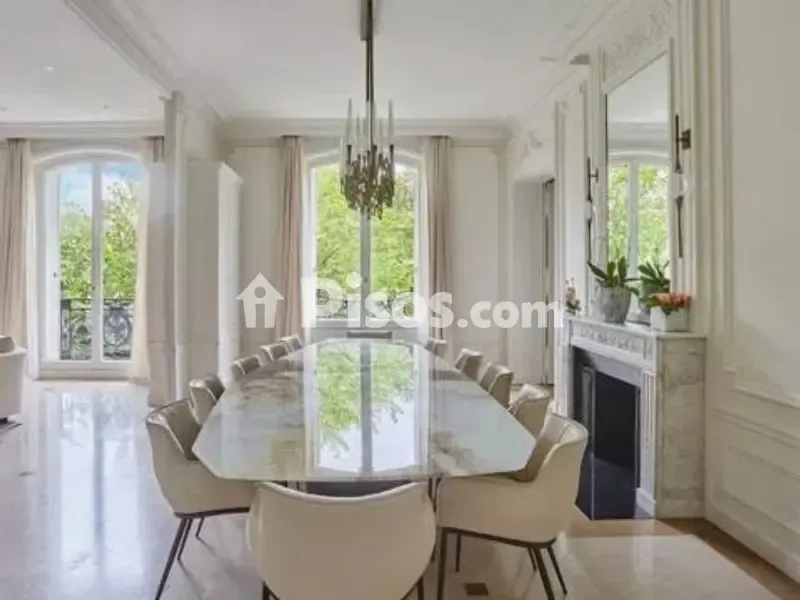 Sala da pranzo - Luxury Flat with Park View in Recoletos