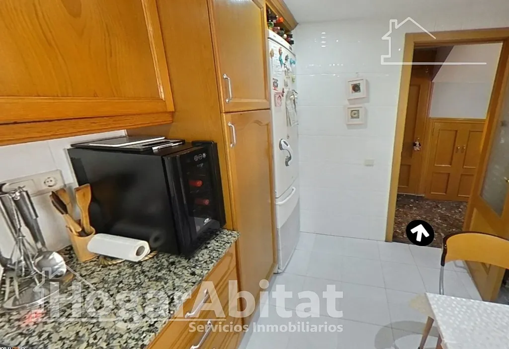 Cuisine - Triplex Attic with Terrace in Mislata