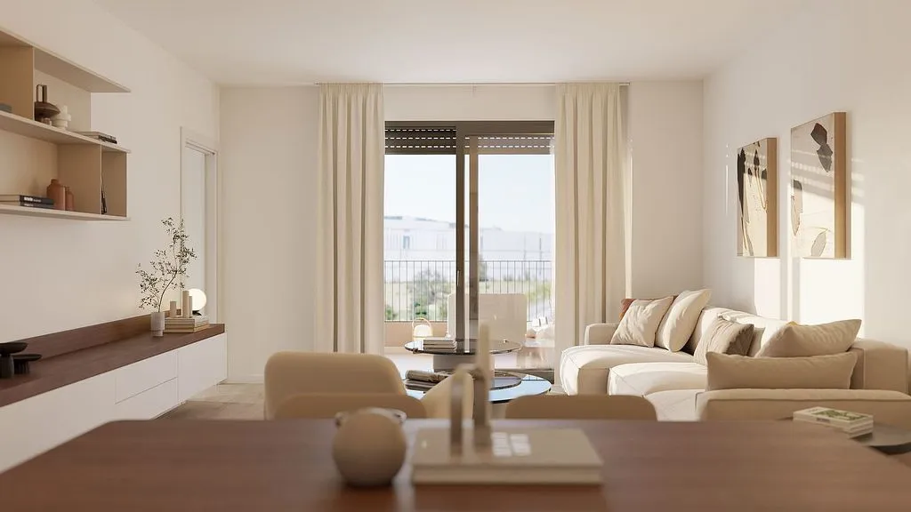 Séjour - New Flat with Pool in Sant Cugat del Vallès