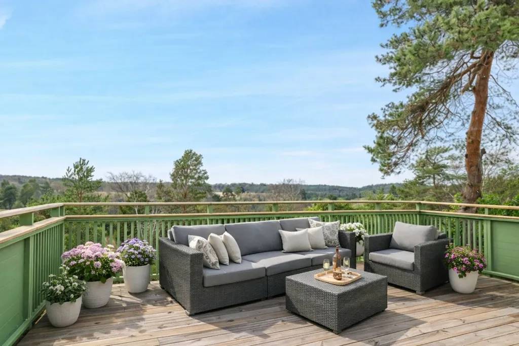 Terrasse - 2-Storey Villa with Garden View near Golf Course