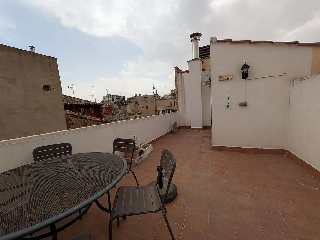 Terrasse - Duplex with Balcony and Terrace in San Pablo