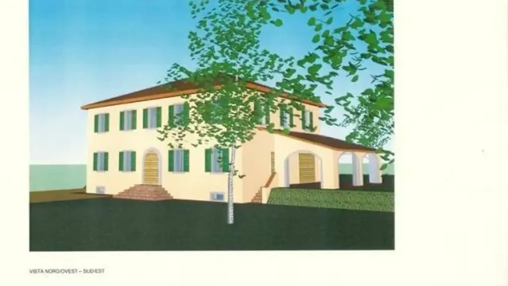 New Villa with Panoramic Views near Lucca