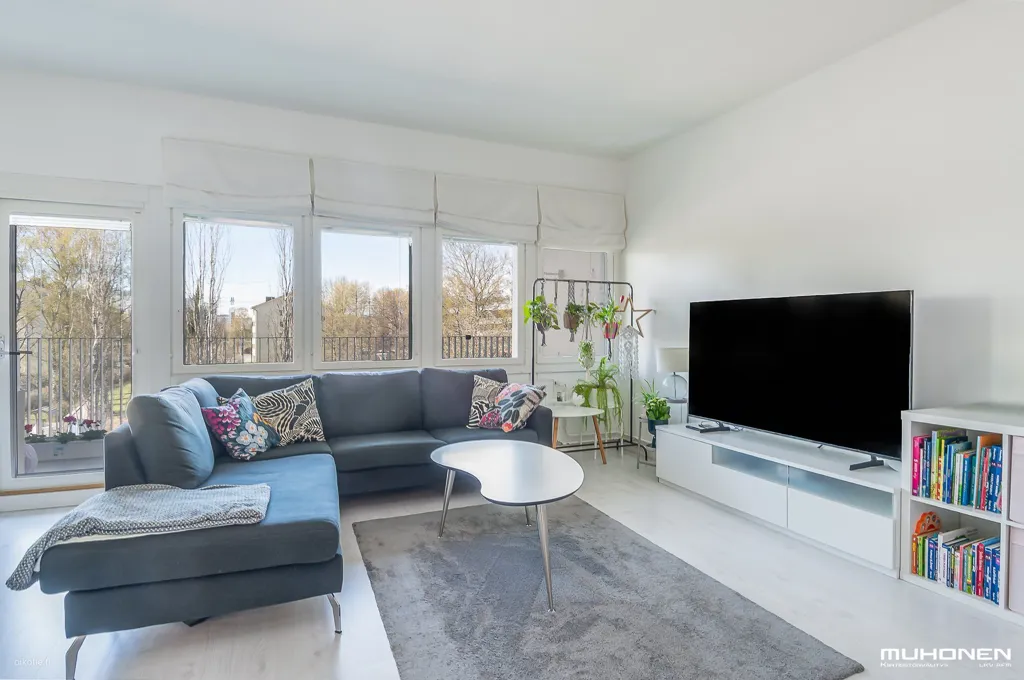Soggiorno - Modern Flat with Balcony in Vaasa