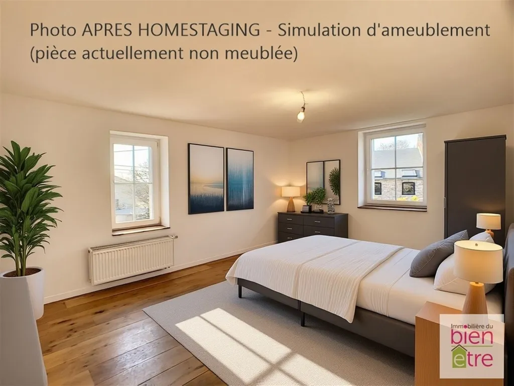 Chambres - Maison Rénovée avec Terrasse à Roux-Miroir
