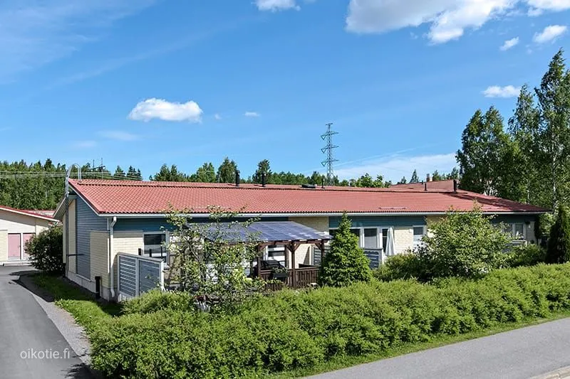 Õhuvaade - Terraced House with Private Sauna in Ilola, Vantaa