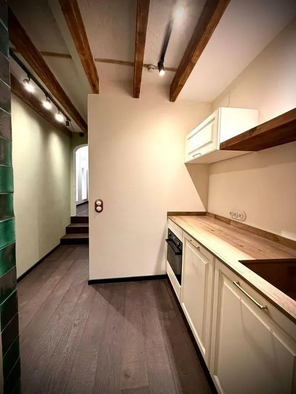 Köök - 1800s Apartment with Air Conditioning in Llucmajor