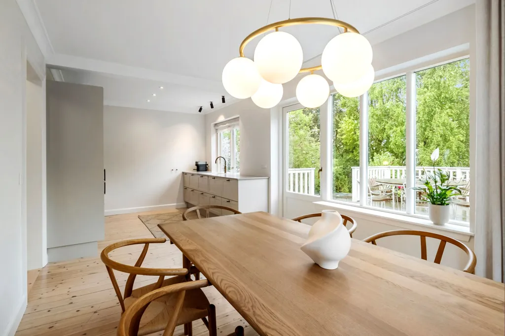 Salle à manger - Modernised Villa with Forest View in Hillerød