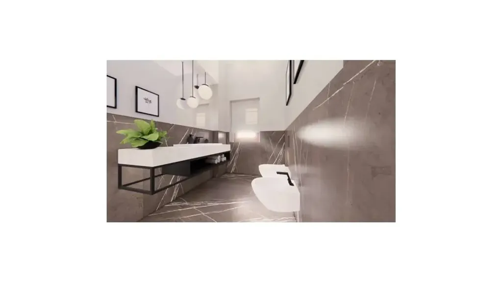 Salles de bain - Panoramic Apartment with Balcony in Avigliana