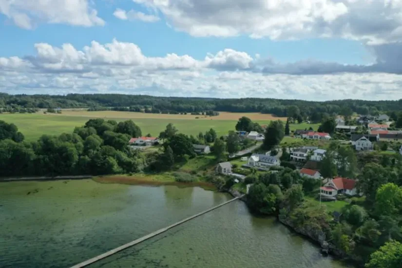 Õhuvaade - Plot with Sea View in Skäret, Uddevalla