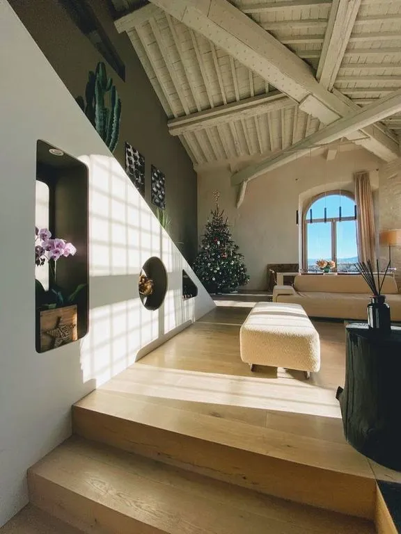 Living Room - Historic Villa with Panoramic Views in Florence