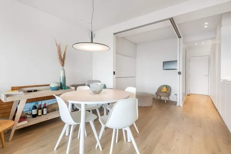 Söögituba - Charming House with Sea View in Knokke-Heist