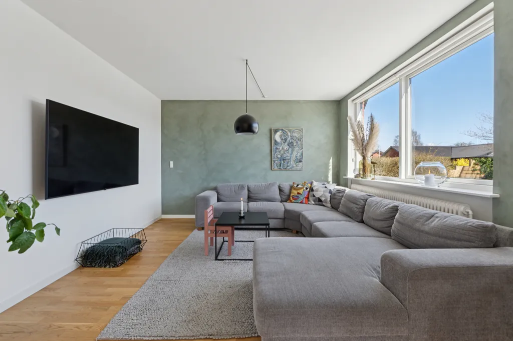 Séjour - Renovated Villa with Terrace in Sunds