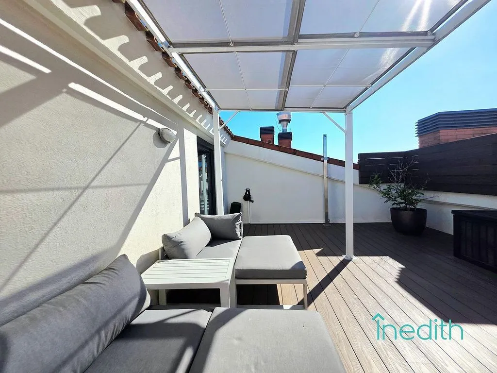 Terrasse - Duplex Apartment with Pool in Central Castelldefels