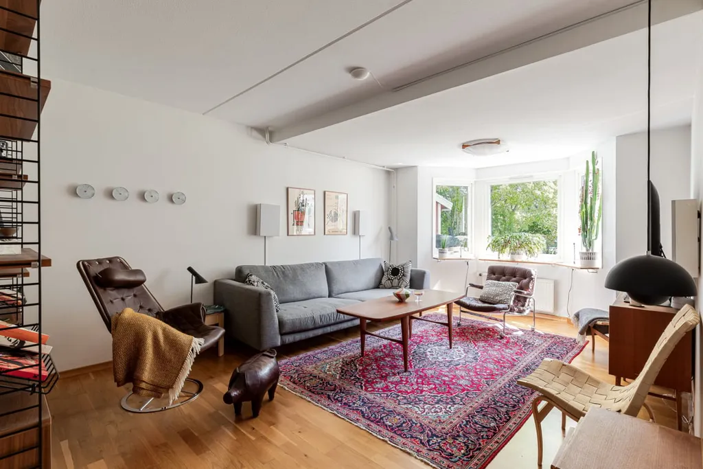 Living Room - Terraced House with Garden in Almby