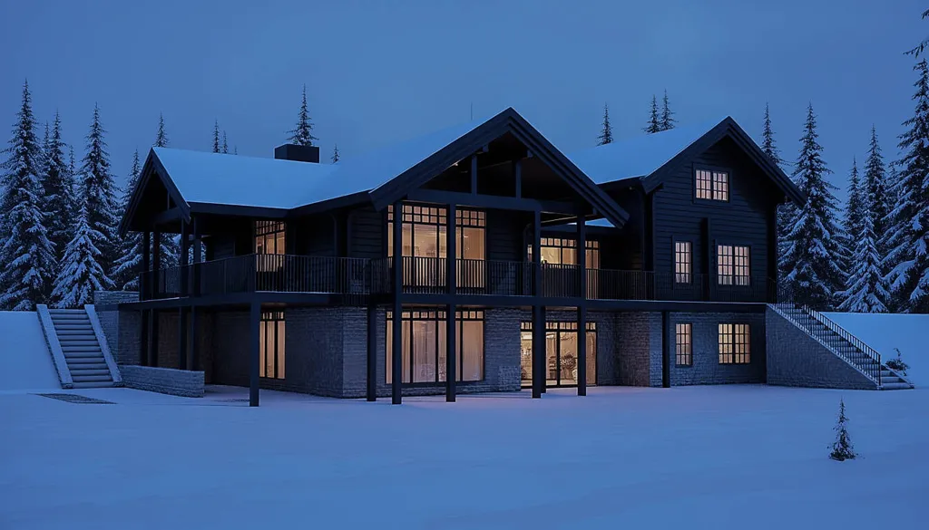 Välivaade - Plot with Ski Lift View in Sälen