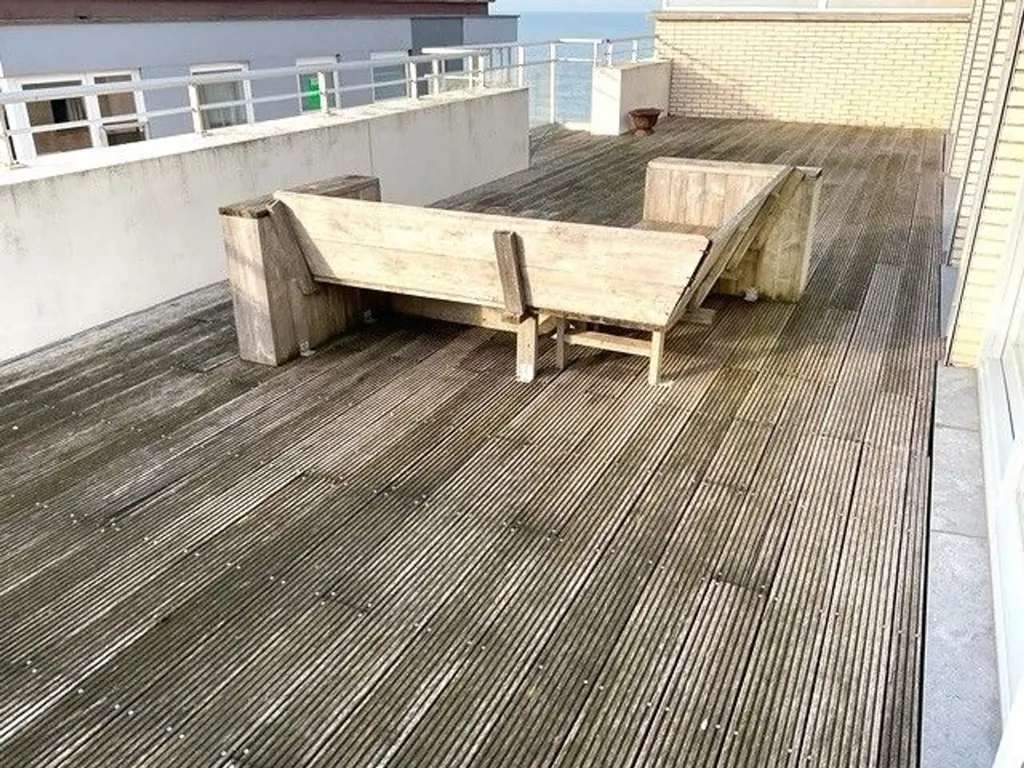 Terrass - Penthouse with Sea View in Blankenberge