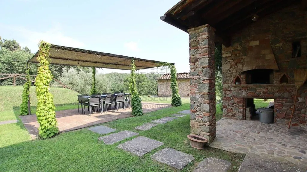 Terrass - Rustic Tuscan Farmhouse with Pool near Lucca