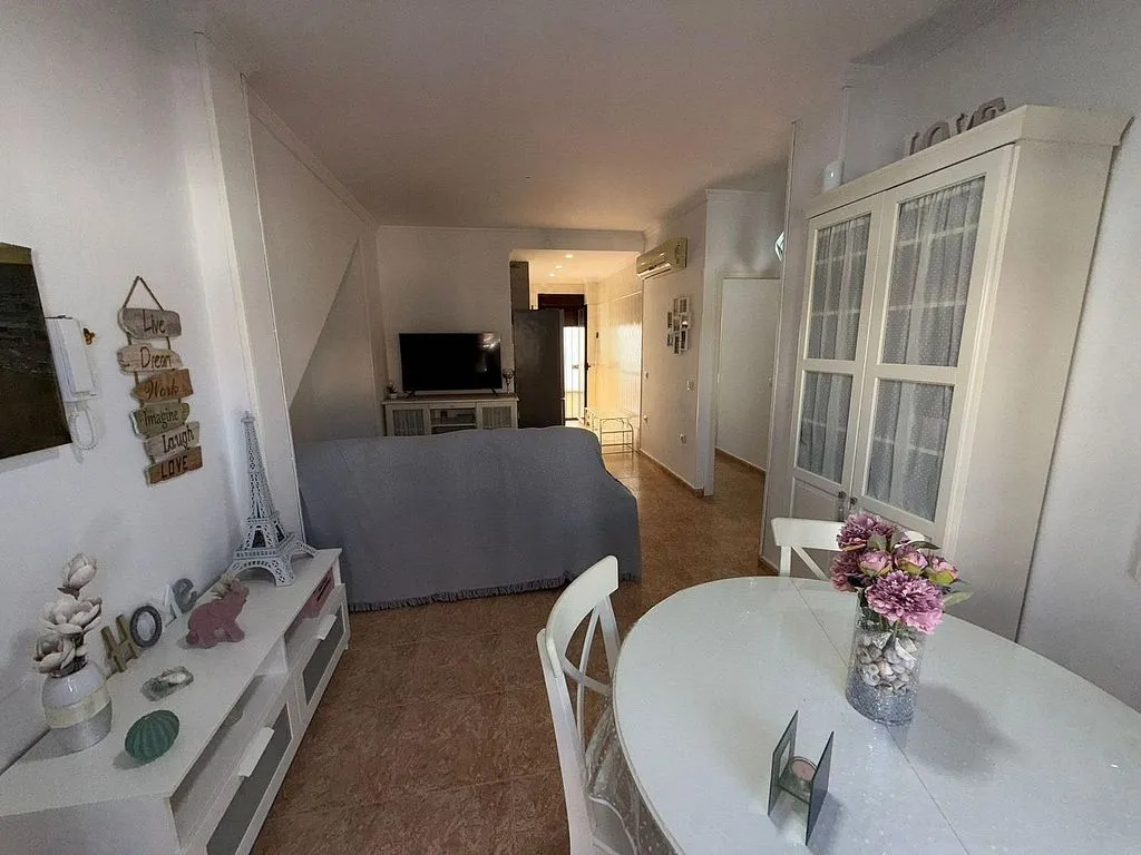 Dining Room - 2-Bed Apartment with Terrace in Chipiona