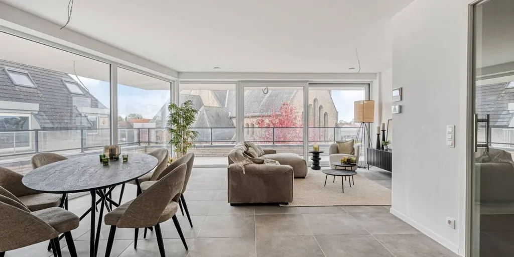 Salle à manger - Appartement Moderne avec Terrasse au Centre de Staden