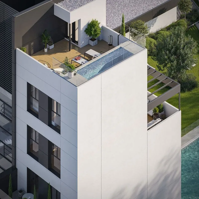 Õhuvaade - New Flat with Pool in Madrid