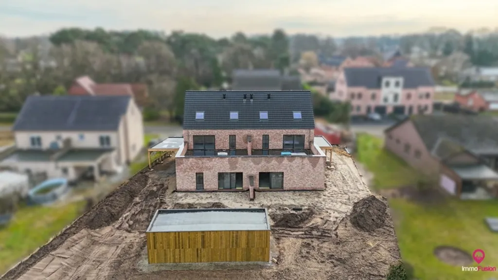 Vue aérienne - Duplex avec Terrasse à Heusden-Zolder